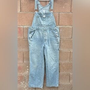 Calvin Klein Light Wash Denim Overalls
